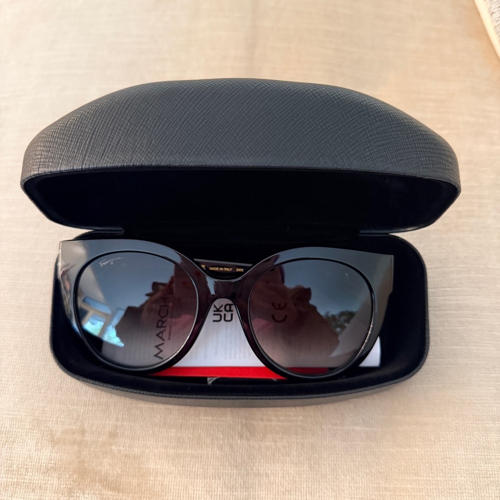 Ferragamo | Sunglasses | Black | NEW